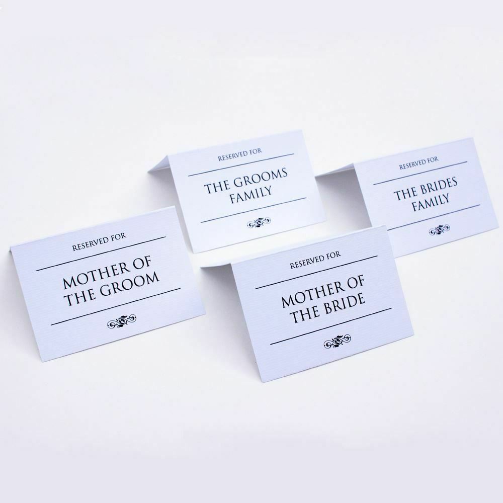reserved-wedding-card-set-of-4-mother-of-bride-groom-family-white-traditional-v2|LLRESWTRAD2MIX|Luck and Luck| 5