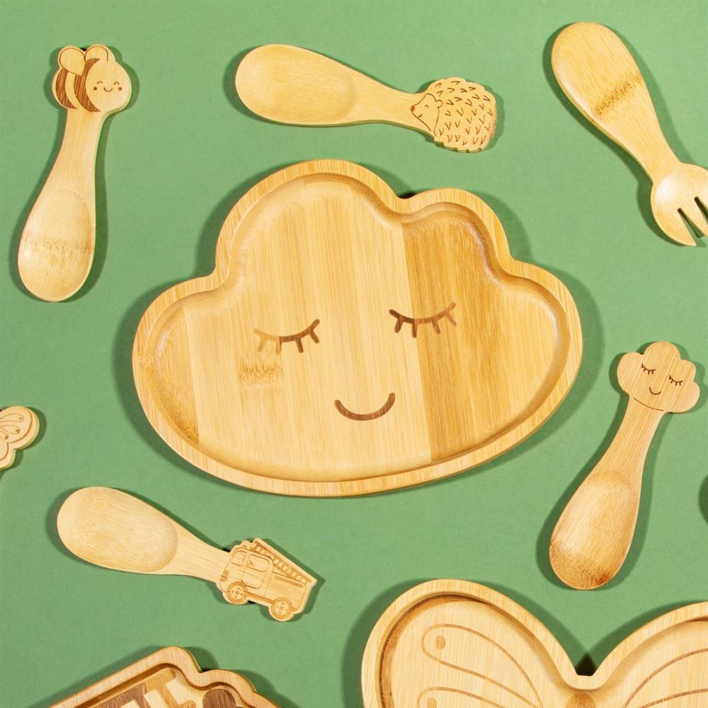 childrens-cloud-bamboo-plate-eco-friendly|JQY028|Luck and Luck| 1