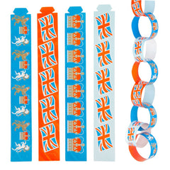 union-jack-paper-chain-kit-100-pack-queens-jubilee|ROYAL-PCHAIN|Luck and Luck| 4