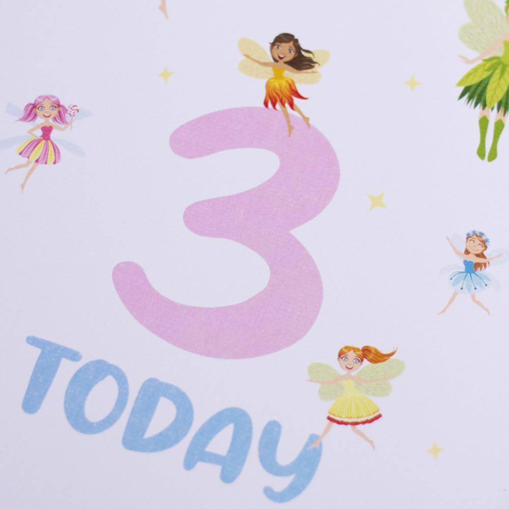 fairy-princess-birthday-age-3-sign-and-easel|LLSTWFAIRY3A4|Luck and Luck|2