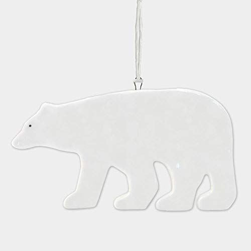 east-of-india-porcelain-hanger-polar-bear-christmas-tree-decoration|6507|Luck and Luck| 1