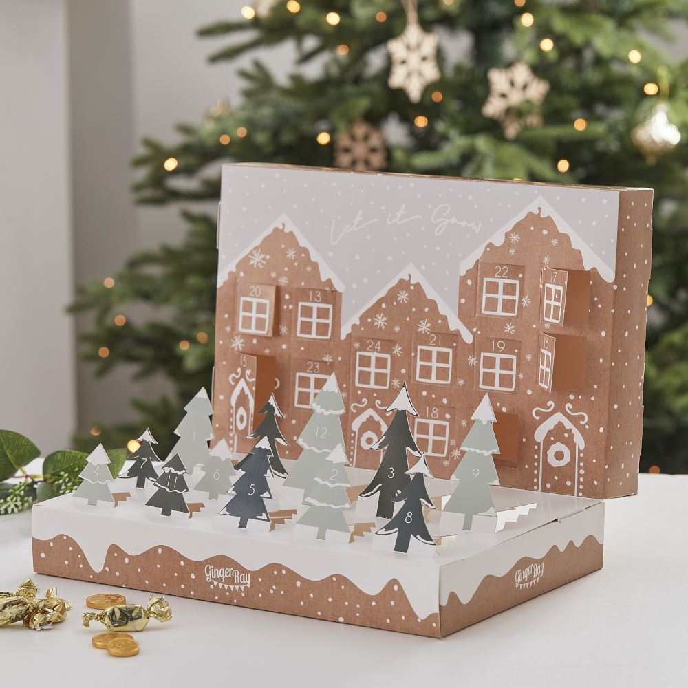 fill-your-own-pop-up-festive-snow-scene-advent-calendar|NOEL-163|Luck and Luck| 1