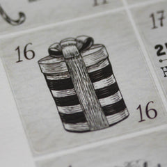luck-and-luck-25-days-christmas-count-down-sticker-set-advent-xmas-craft-x-35|LLXS12DAY5|Luck and Luck| 4