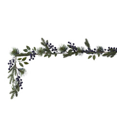 artificial-foliage-garland-with-sloe-berries-1-8m|NAVY-207|Luck and Luck|2