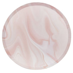 pink-marble-party-pack-for-8-plates-napkins-and-cups|LLPINKMARBPP|Luck and Luck|2