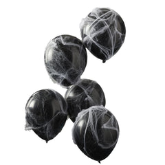 halloween-balloons-with-spider-web-cobwebs-x-5|FRI-102|Luck and Luck|2