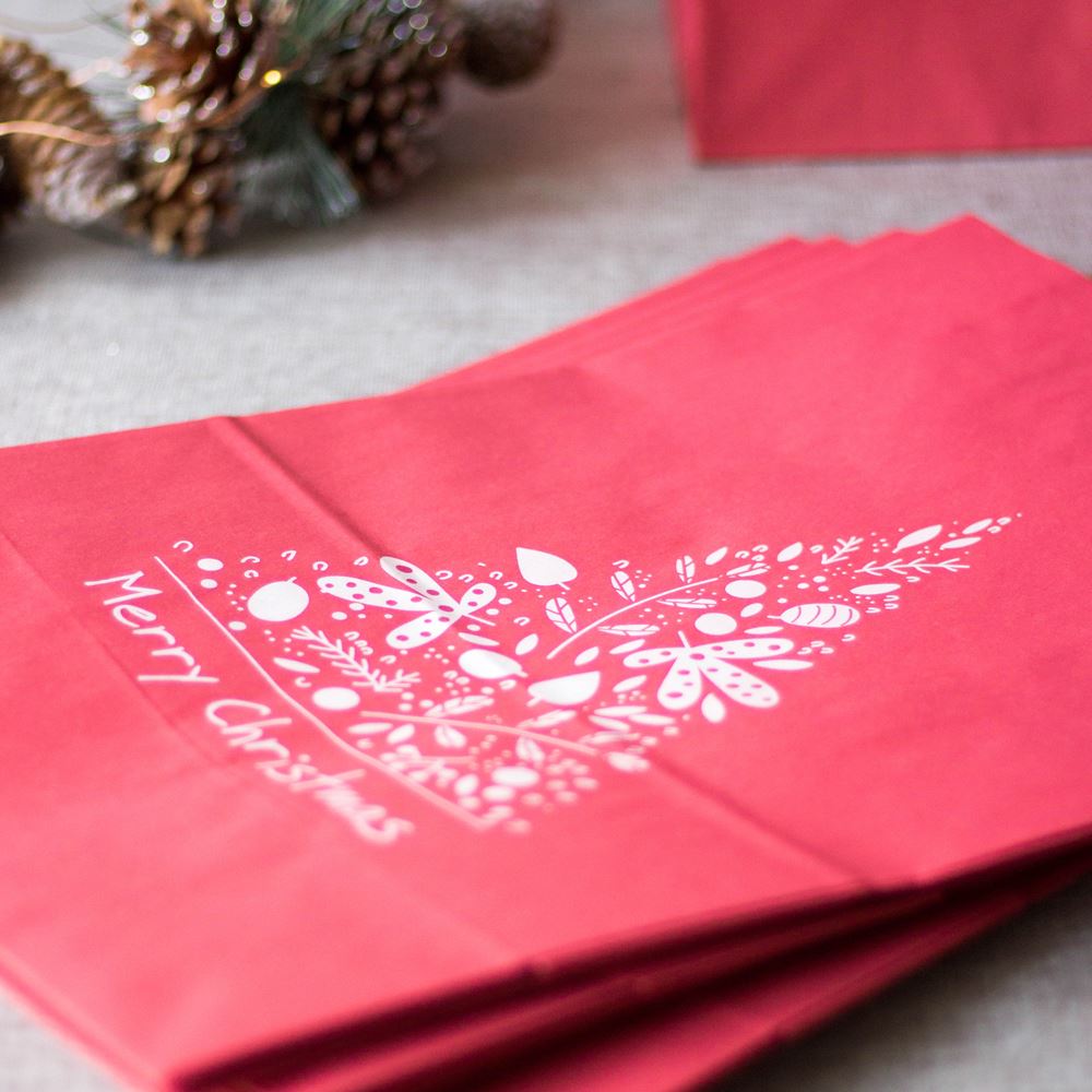 christmas-gift-bag-large-red-christmas-tree-set-of-6|RBLRGTREE|Luck and Luck|2
