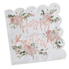 happy-birthday-floral-ditsy-napkins-x-16-partyware-tableware|DF814|Luck and Luck|2