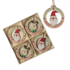 wooden-merry-christmas-decorations-x8|TLA524|Luck and Luck|2