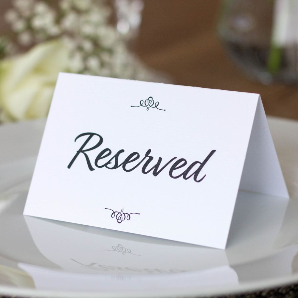reserved-wedding-card-set-of-4-reserved|LLRESWTRAD1|Luck and Luck| 1