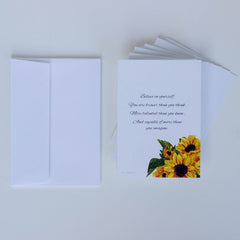 beautiful-sunflower-card-believe-in-yourself-set-of-6-charity-cards|LLSUNFLOWERBELIEVECARDS|Luck and Luck| 3