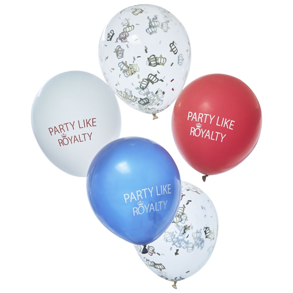 queens-jubilee-party-balloon-bundle-x-5|JBLE-113|Luck and Luck| 3