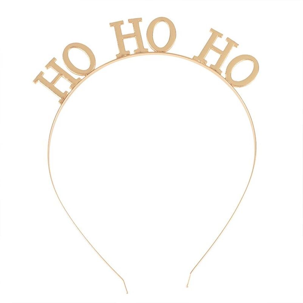 ho-ho-ho-metal-christmas-headband|SPRK153|Luck and Luck|2