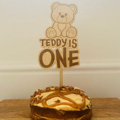 wooden-teddy-bear-cake-topper-personalised|LLWWTEDCTPLLWWTEDCTP2LLWWTEDCTP2|Luck and Luck| 3