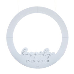 customisable-round-wedding-photo-booth-frame-eco-friendly|PAMA-127|Luck and Luck|2