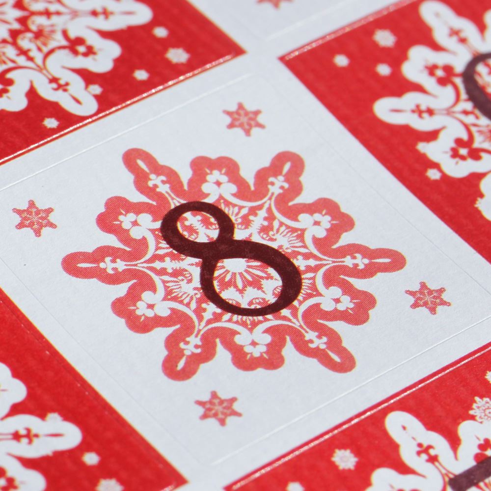 xmas-stickers-twelve-days-of-christmas-stickers-advent-x-35|LLXS12DAY2|Luck and Luck| 1
