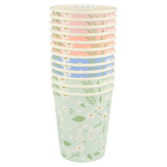 meri-meri-ditsy-floral-paper-party-cups-x-12-afternoon-tea|221778|Luck and Luck|2