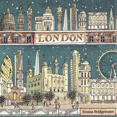 emma-bridgewater-london-at-night-lunch-napkins-large-x-20|L 819300|Luck and Luck| 1