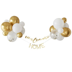 gold-welcome-home-bunting-with-balloons|HEB-120|Luck and Luck| 3