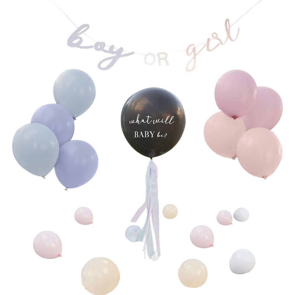 what-will-baby-be-gender-reveal-balloon-kit|HEB-126|Luck and Luck|2