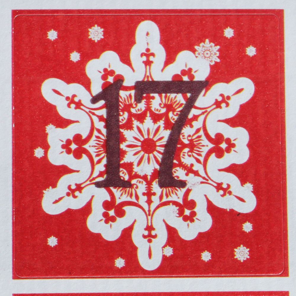 xmas-stickers-twelve-days-of-christmas-stickers-advent-x-35|LLXS12DAY2|Luck and Luck|2