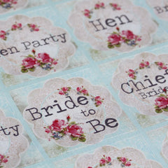 luck-and-luck-vintage-floral-doily-style-hen-party-sticker-sheet-x-35|LLWED003|Luck and Luck| 3