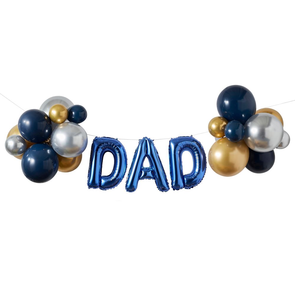 dad-balloon-bunting-decoration-kit|DAD-702|Luck and Luck|2