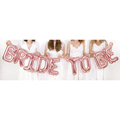 rose-gold-bride-to-be-foil-balloon-hen-party|FB35M-019R|Luck and Luck| 1