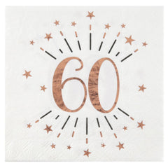 sparkle-rose-gold-age-60-party-pack-plates-napkins-and-cups|LLSPARKLEAGE60PP|Luck and Luck|2
