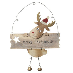hanging-wooden-reindeer-merry-christmas-hanger-xmas-decor|SFZ253|Luck and Luck| 3