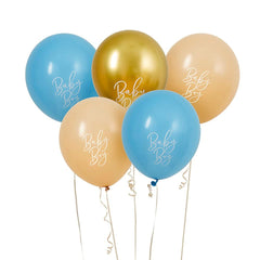 baby-boy-blue-balloons-x-5-baby-shower-decoration|HBBS211|Luck and Luck|2
