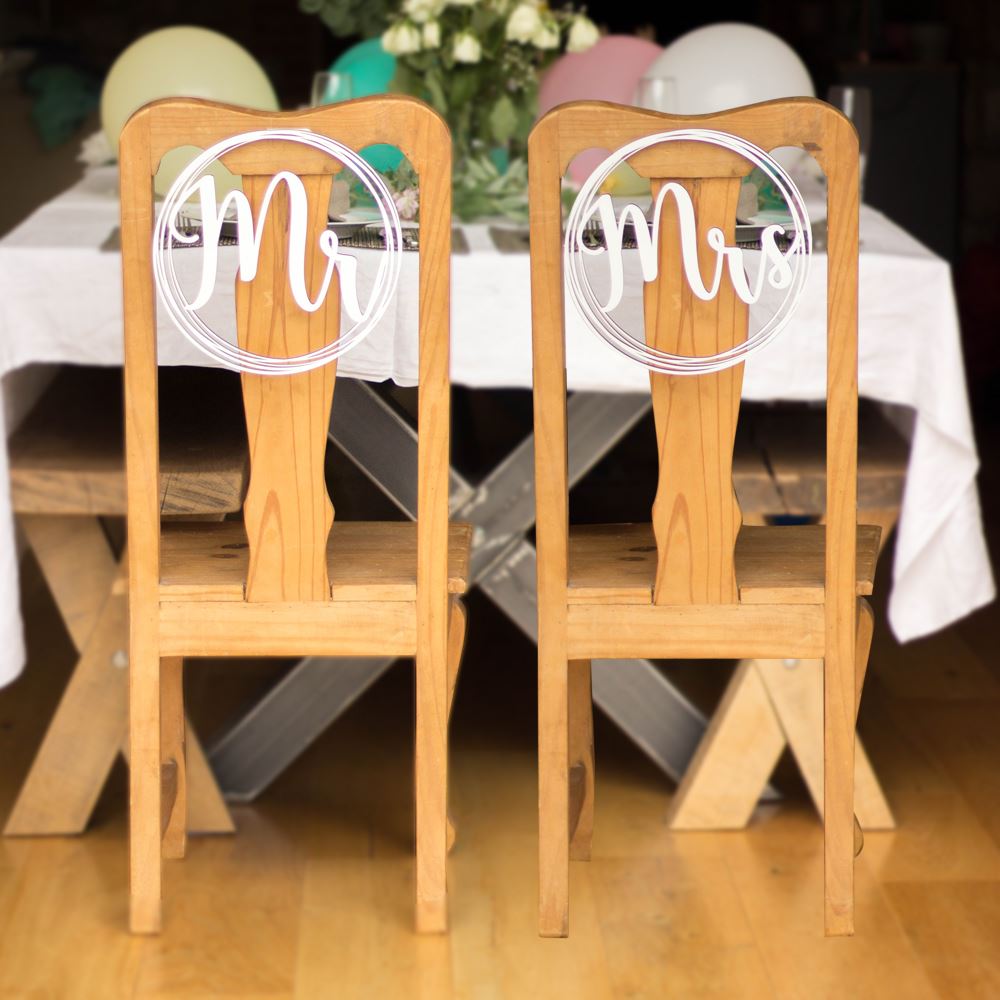 personalised-wooden-wedding-chair-signs|LLWWRGCSM|Luck and Luck| 4