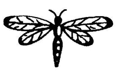 dragonfly-wood-mounted-rubber-stamp|4007AA|Luck and Luck|2