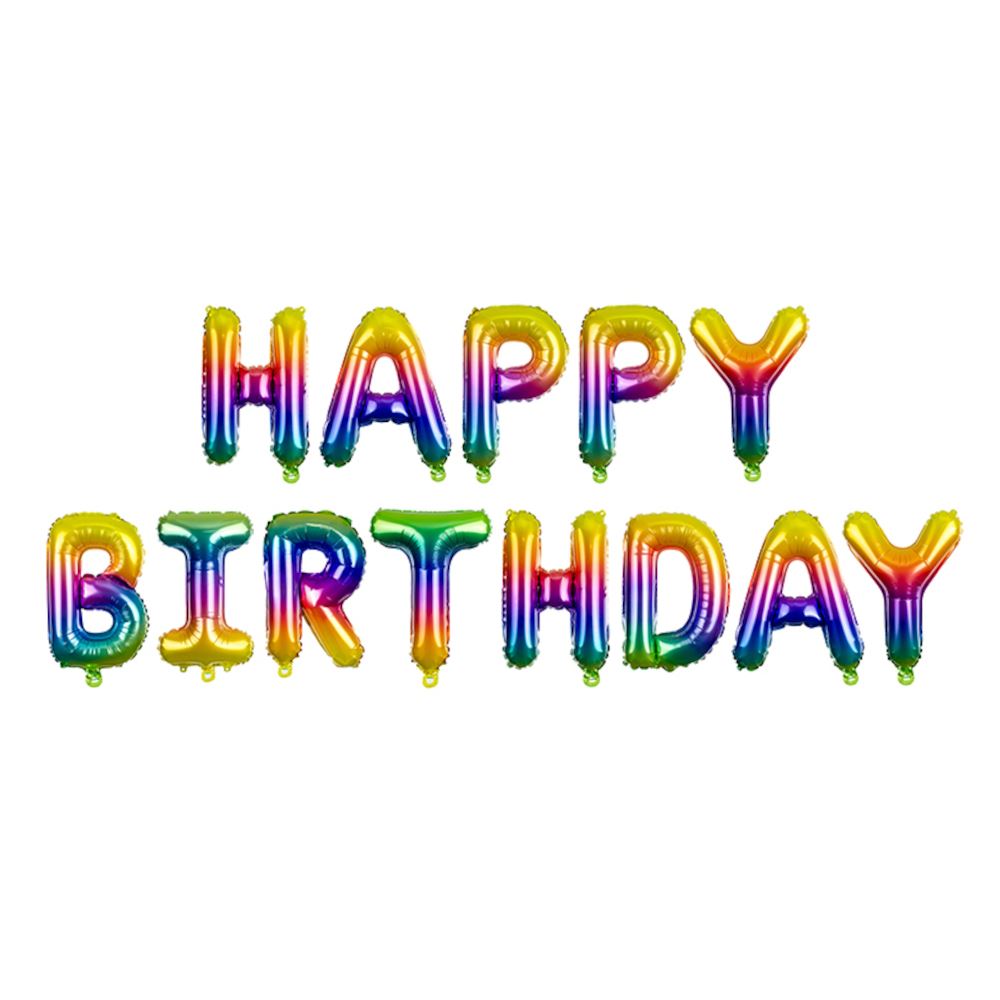 rainbow-happy-birthday-foil-balloons|FB71|Luck and Luck|2