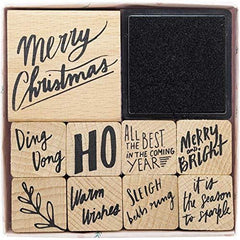 merry-christmas-set-of-9-stamps-and-ink-ho-ding-dong-merry-and-bright|99001.73.52|Luck and Luck| 3