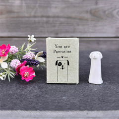 personalised-mini-porcelain-matchbox-dog-you-are-pawsome|LLUV6100C|Luck and Luck| 1