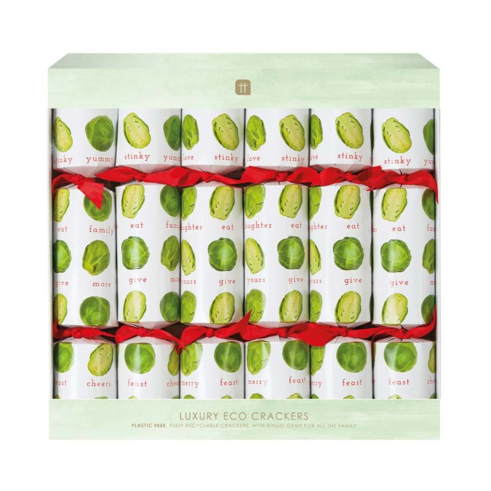 botanical-sprout-christmas-crackers-bingo-12-6pk|CRACK-BC-SPROUTV3|Luck and Luck| 1