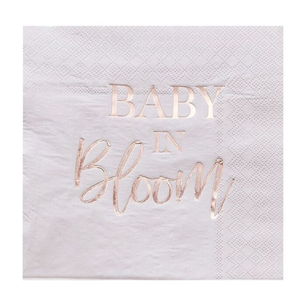 blush-pink-baby-in-bloom-rose-gold-foiled-napkins-x16|BL-107|Luck and Luck|2