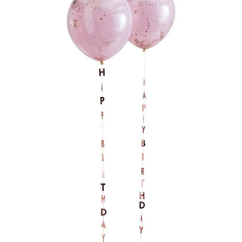 happy-birthday-rose-gold-balloon-tails-x-5|MIX-387|Luck and Luck|2