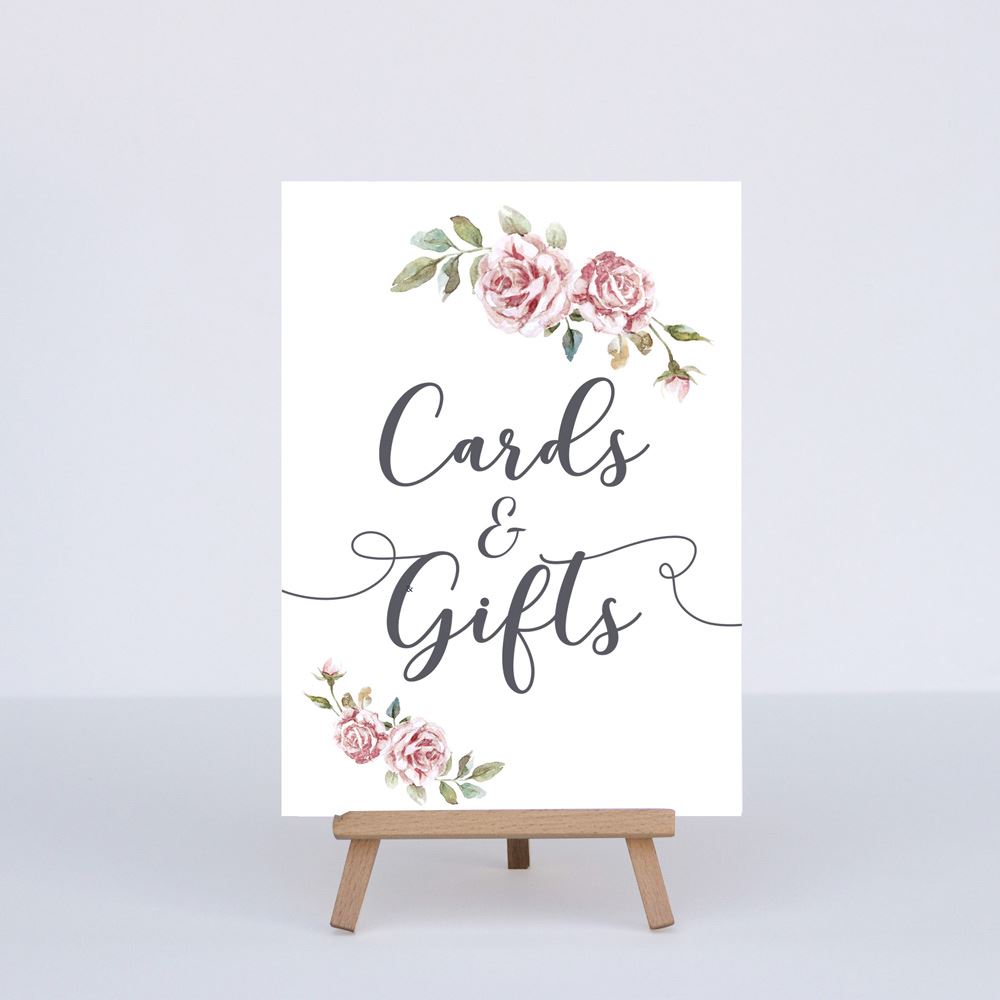boho-style-white-card-cards-and-gifts-wedding-sign-and-easel|STWBOHOCARDSANDGIFTS|Luck and Luck| 3