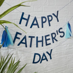 happy-father-s-day-bunting-with-tassels-3-5m|DAD-700|Luck and Luck|2