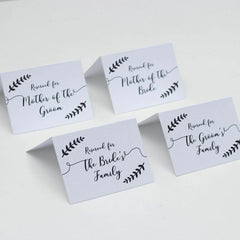 reserved-wedding-signs-leaf-wreath-cards-set-of-4-mother-of-bride-mother-of-groom-grooms-family|LLRESLEAFMIXA6|Luck and Luck|2