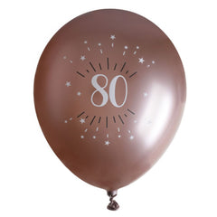 rose-gold-bronze-age-80-balloons-x-6|740100000080|Luck and Luck| 1