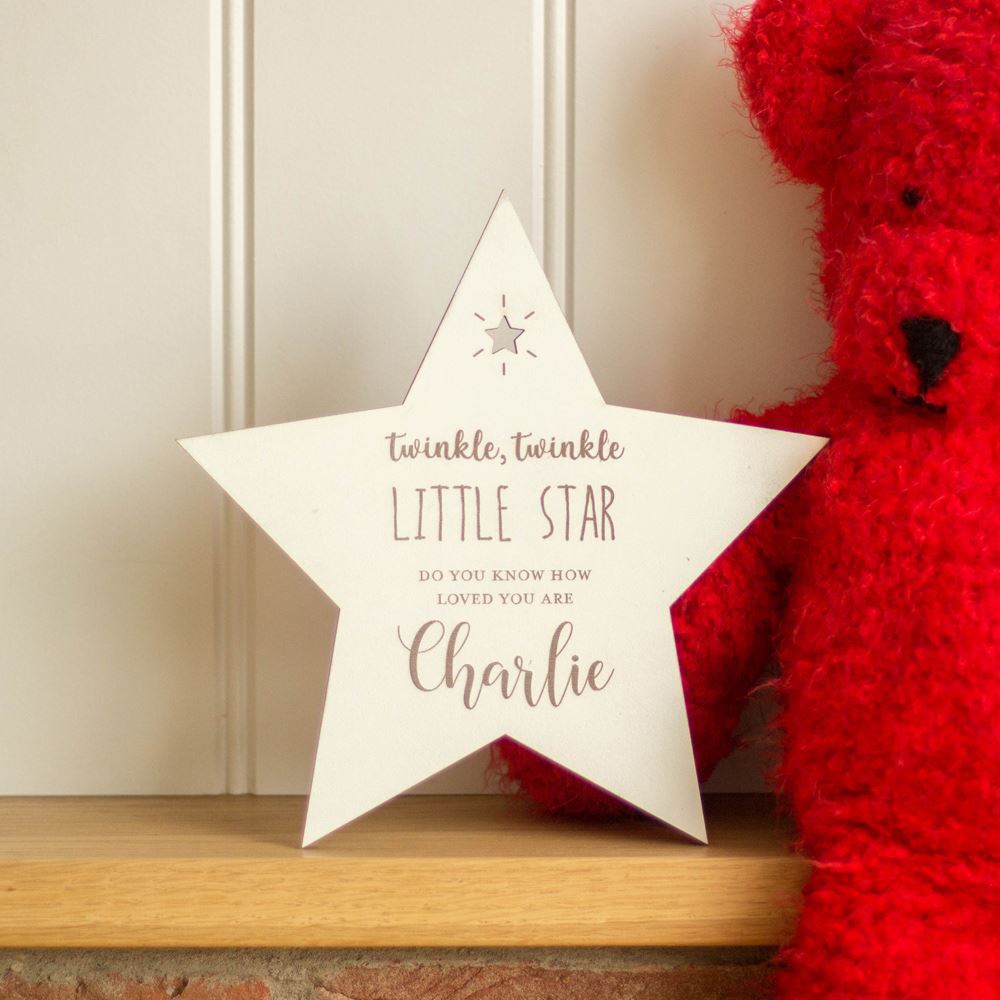 wooden-twinkle-twinkle-little-star-personalised-nursery-sign|LLWWTTLSPNM|Luck and Luck| 3