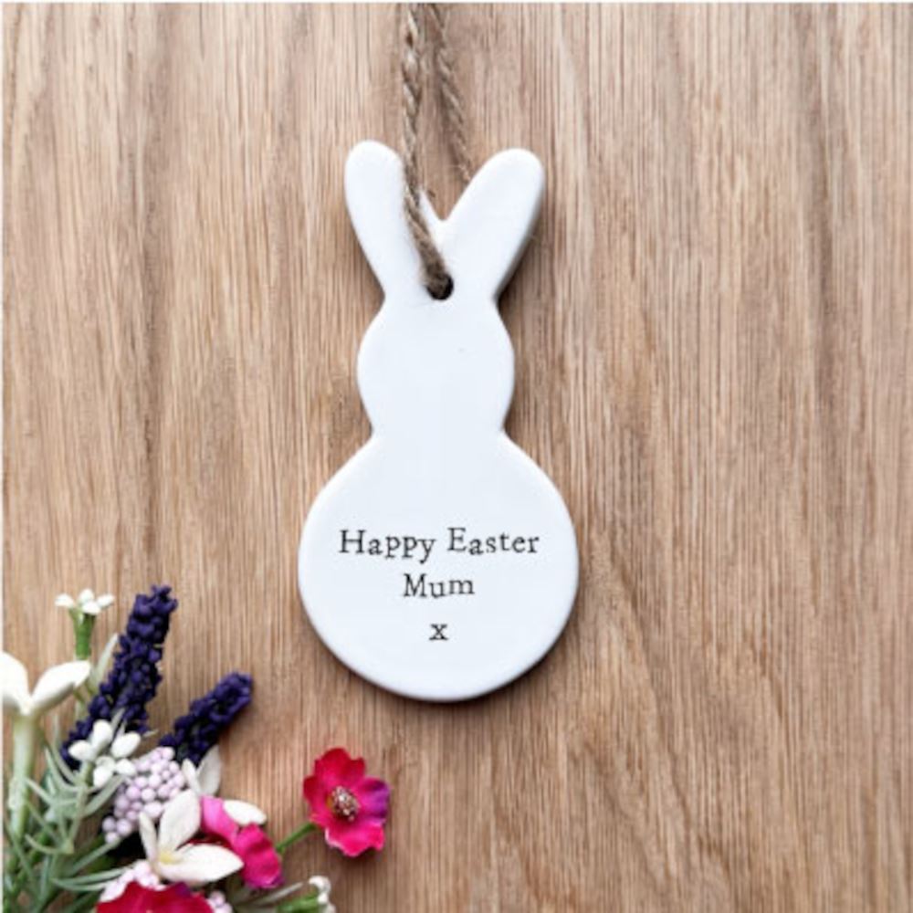 personalised-bunny-kisses-and-easter-wishes-hanging-porcelain|LLUVPL027726|Luck and Luck| 1