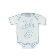 blue-baby-boy-baby-grow-baby-shower-paper-napkins-x-16|HBBS220|Luck and Luck|2