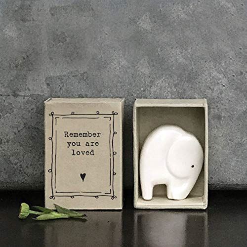 east-mini-matchbox-elephant-porcelain-remember-you-are-loved|22|Luck and Luck| 1