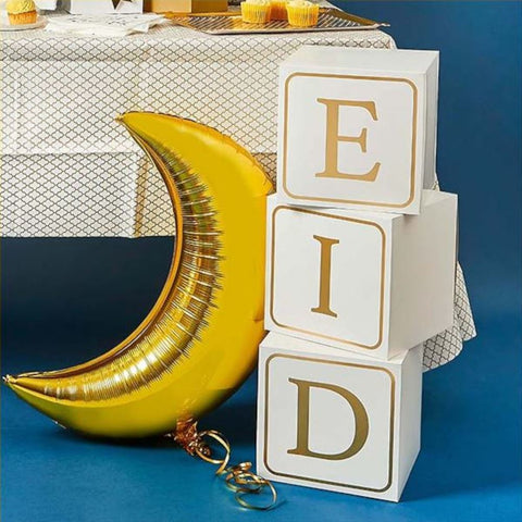 eid-decoration-blocks-gold-foiled-3-blocks|HBEM114|Luck and Luck| 1