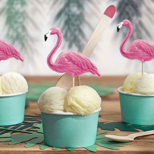 flamingo-cake-canape-toppers-pack-of-6|KPT14|Luck and Luck| 1