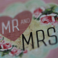 mr-and-mrs-pink-heart-floral-wedding-favour-sticker-sheet-x-35-stickers|WED016|Luck and Luck| 4